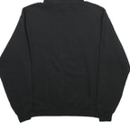 CHAMPION Mens Black College Of Marin Pullover Hoodie L Cotton Blend