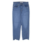 LEVI'S 724 High Rise Womens Jeans Blue Regular Straight W28 L26