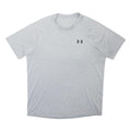 UNDER ARMOUR Mens Grey Athletic T-Shirt M Short Sleeve Crew Neck Performance