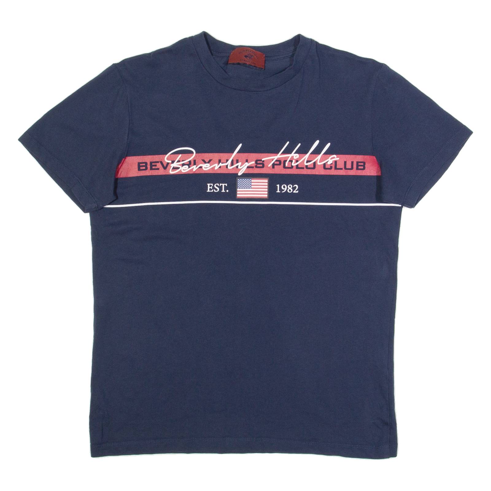 BEVERLY HILLS POLO CLUB Mens T-Shirt Blue S