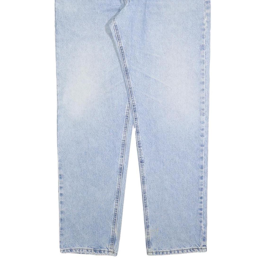 CARHARTT Mens Relaxed Jeans Blue Denim W40 L34 Cotton Blend Zip Pockets