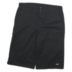 DICKIES Mens Shorts Black Casual 2XL W36 Cotton Blend Workwear