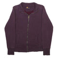 CARHARTT Womens Purple Zip Jacket XS Cotton Blend Casual Comfortable Fashion