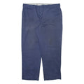 DICKIES 874 Workwear Mens Trousers Blue Regular Straight W40 L28