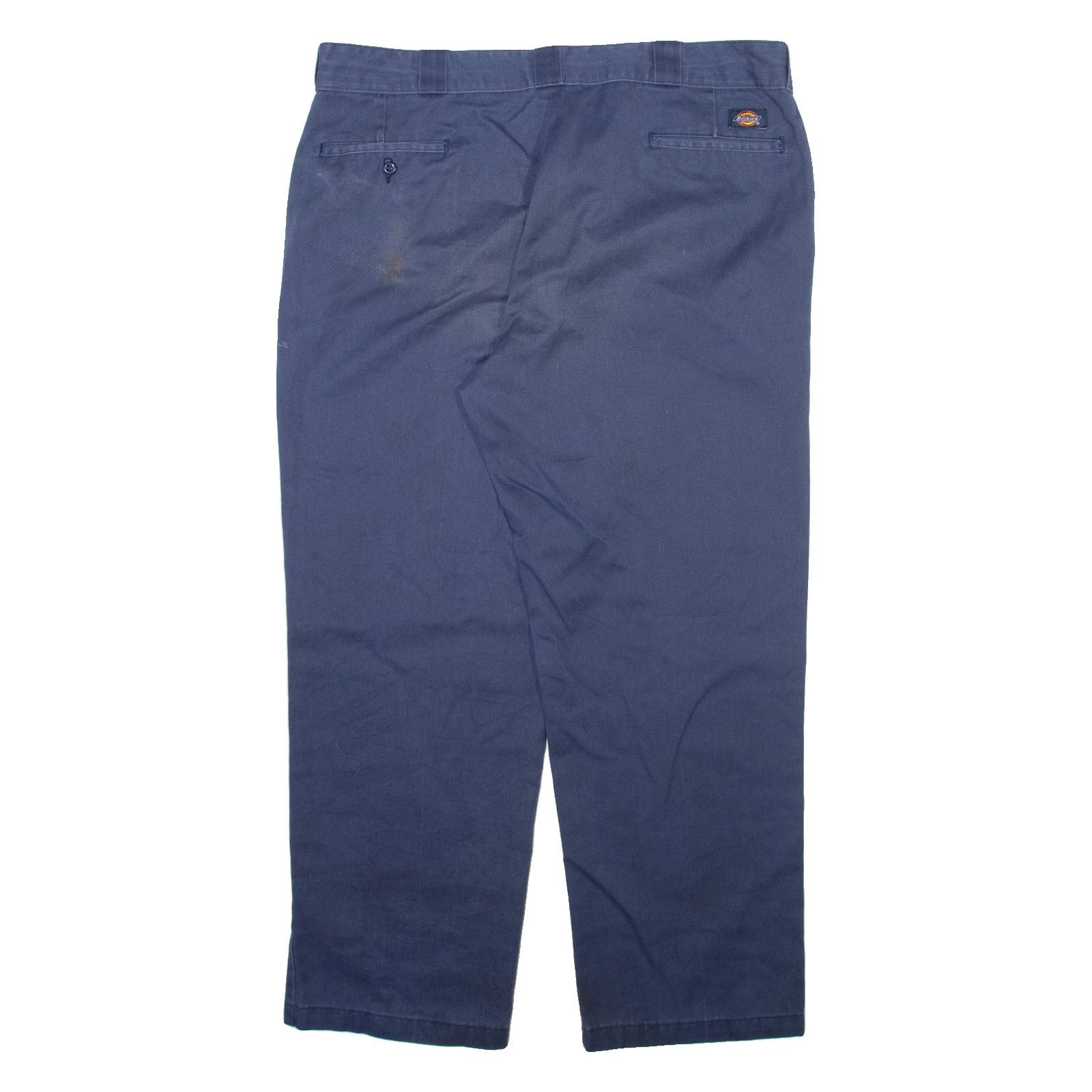 DICKIES 874 Workwear Mens Trousers Blue Regular Straight W40 L28
