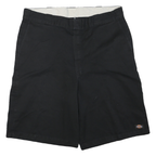 DICKIES Mens Black Cotton Blend Casual Shorts 2XL W40 Workwear Durable