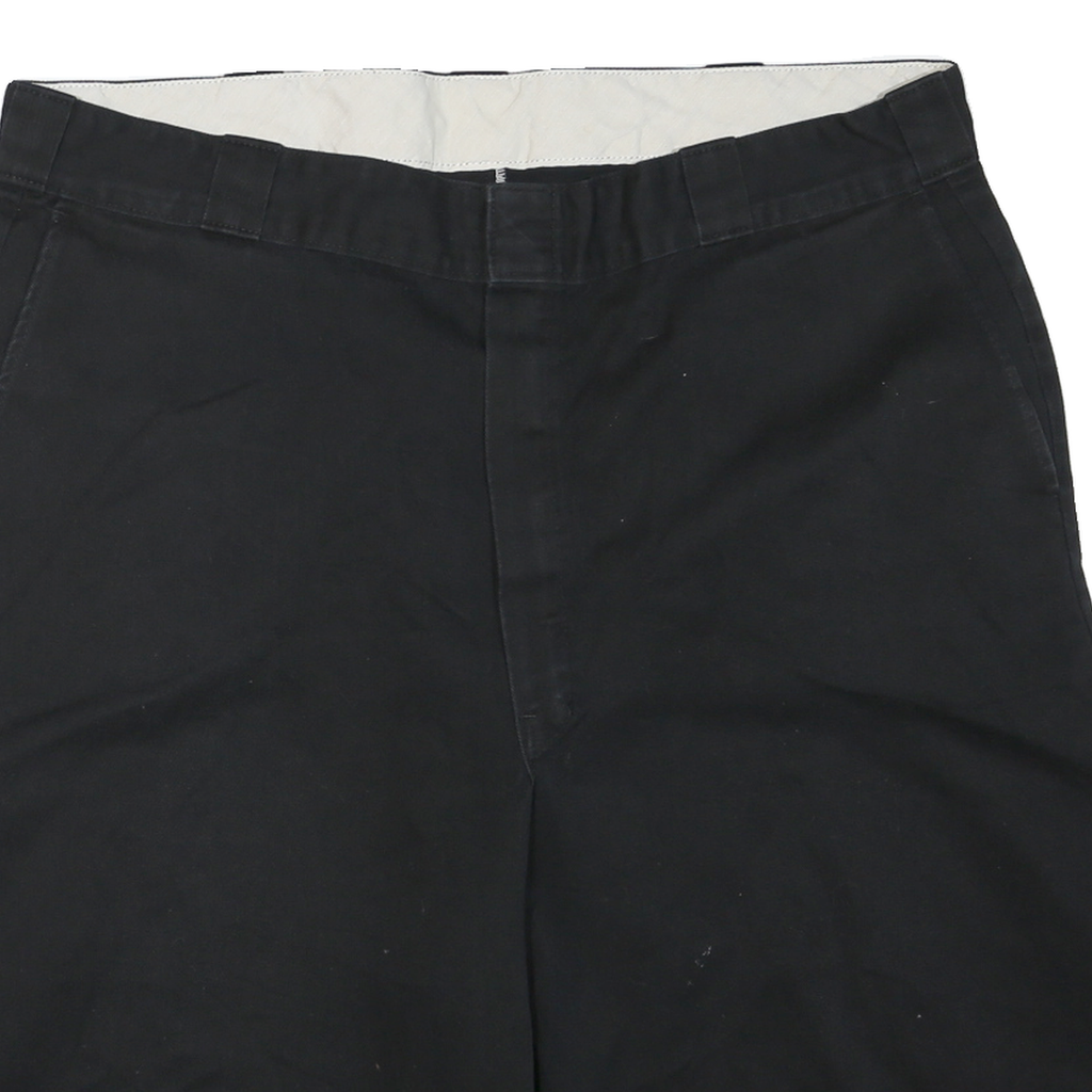 DICKIES Mens Black Cotton Blend Casual Shorts 2XL W40 Workwear Durable