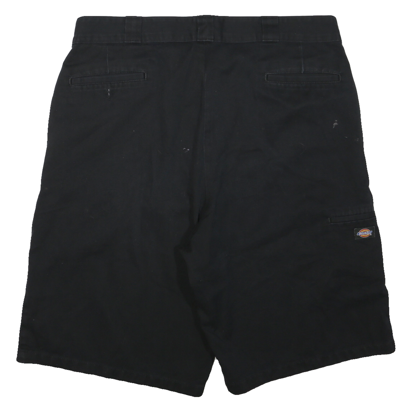DICKIES Mens Black Cotton Blend Casual Shorts 2XL W40 Workwear Durable