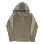 BENCH Womens Beige & Khaki Zip Jacket M Polyester Blend Casual Outdoor