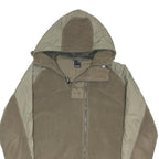 BENCH Womens Beige & Khaki Zip Jacket M Polyester Blend Casual Outdoor