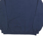 MV SPORT Womens Navy Marian Knights Crew Neck L Cotton Blend Sweatshirt