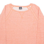 REEBOK Womens Sweatshirt Orange L