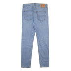 LEVI'S 512 Mens Slim Light Blue Denim Jeans W33 L32 Classic Zip Closure