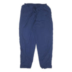 NIKE Mens Joggers Navy Blue L W30 L33 Sportswear Athletic Casual Drawstring