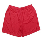 STARTER Mens Red Casual Polyester Mesh Shorts XL W34 Sports Activewear