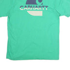 CARHARTT Mens Green Crew Neck Short Sleeve Graphic T-Shirt M Casual Wear