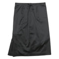 COAST Womens Black Pleated Midi Polyamide Blend Skirt UK 10 Elegant Office Wear