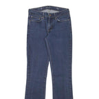 LEVI'S Womens Jeans Blue Regular Flared Denim Medium W27 L32 Classic Fit Zip