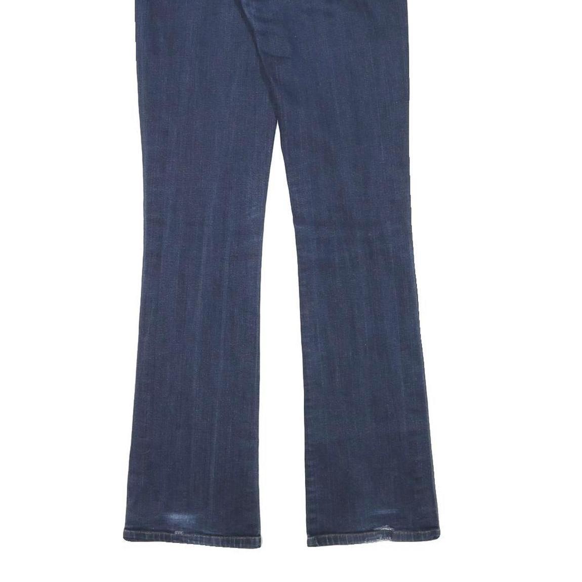 LEVI'S Womens Jeans Blue Regular Flared Denim Medium W27 L32 Classic Fit Zip
