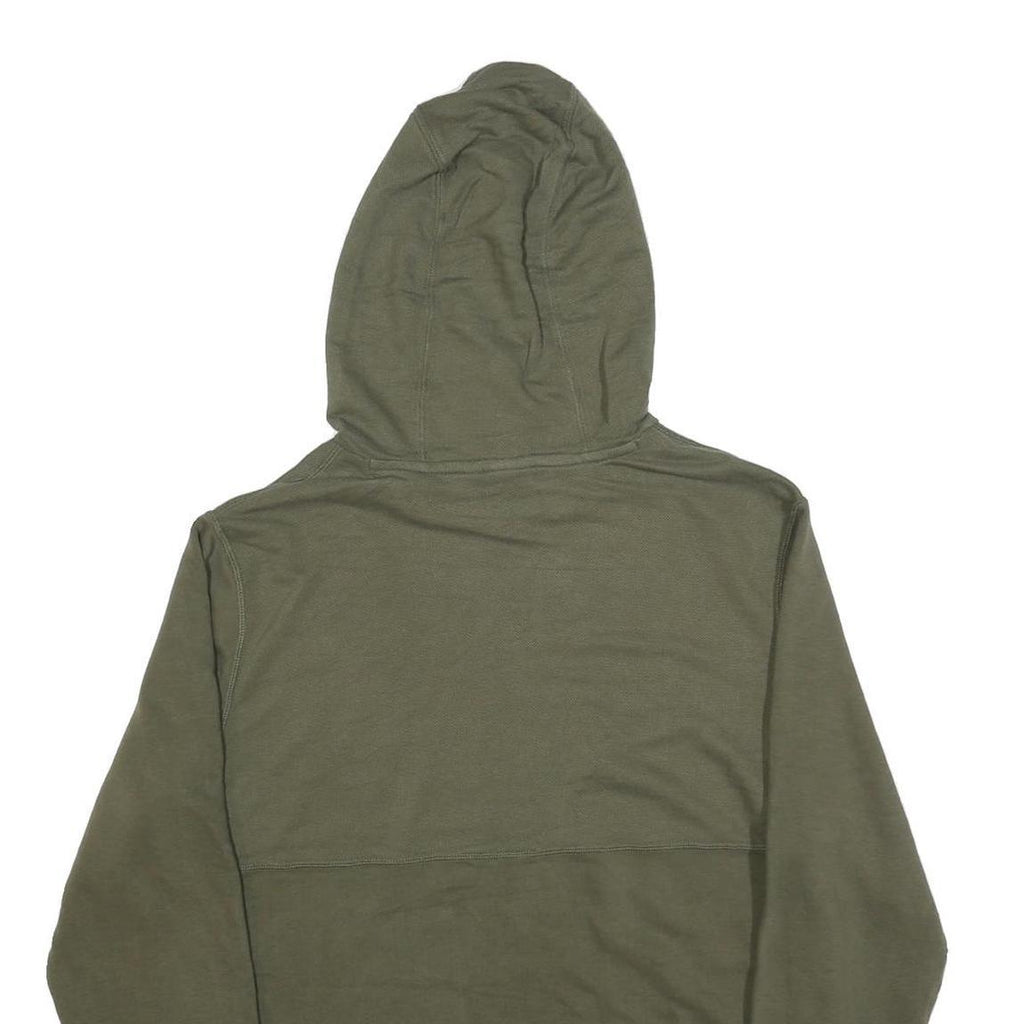 PUMA Mens Green Hoodie M Cotton Blend Pullover Casual Sportswear