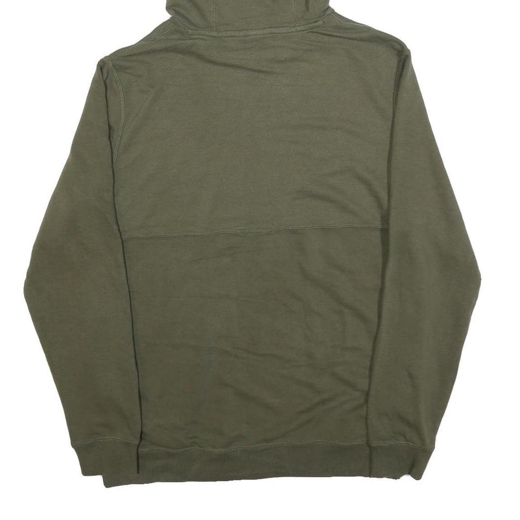 PUMA Mens Green Hoodie M Cotton Blend Pullover Casual Sportswear