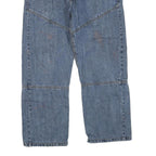 OKAY JEANS WEAR Womens Regular Fit Straight Denim Blue W34 L27 Classic Zip