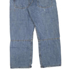 OKAY JEANS WEAR Womens Regular Fit Straight Denim Blue W34 L27 Classic Zip