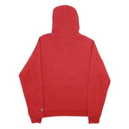CHAMPION Mens Red Pullover Hoodie M Cotton Blend Casual Sportswear