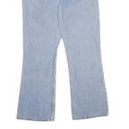 NAUTICA Womens Relaxed Fit Light Blue Denim Jeans W34 L30 Cotton Zip Casual