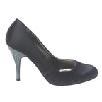 COAST Womens Black Leather Strappy High Heels UK 4 Elegant Formal Stylish