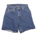 LEVI'S Womens Denim Blue Casual Shorts S W26 Classic Cotton Blend Comfort