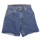 LEVI'S Womens Denim Blue Casual Shorts S W26 Classic Cotton Blend Comfort