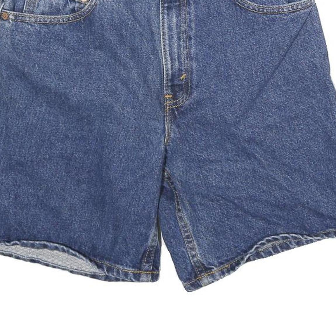LEVI'S Womens Denim Blue Casual Shorts S W26 Classic Cotton Blend Comfort