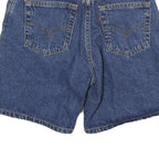LEVI'S Womens Denim Blue Casual Shorts S W26 Classic Cotton Blend Comfort