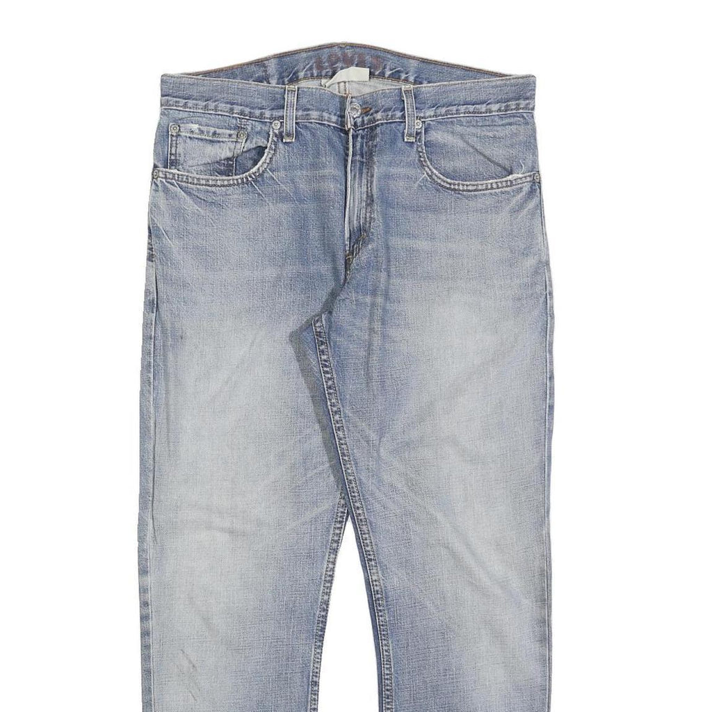 LEVI'S 527 Low Bootcut Mens Jeans Blue Slim Bootcut Denim Light W32 L27 Zip