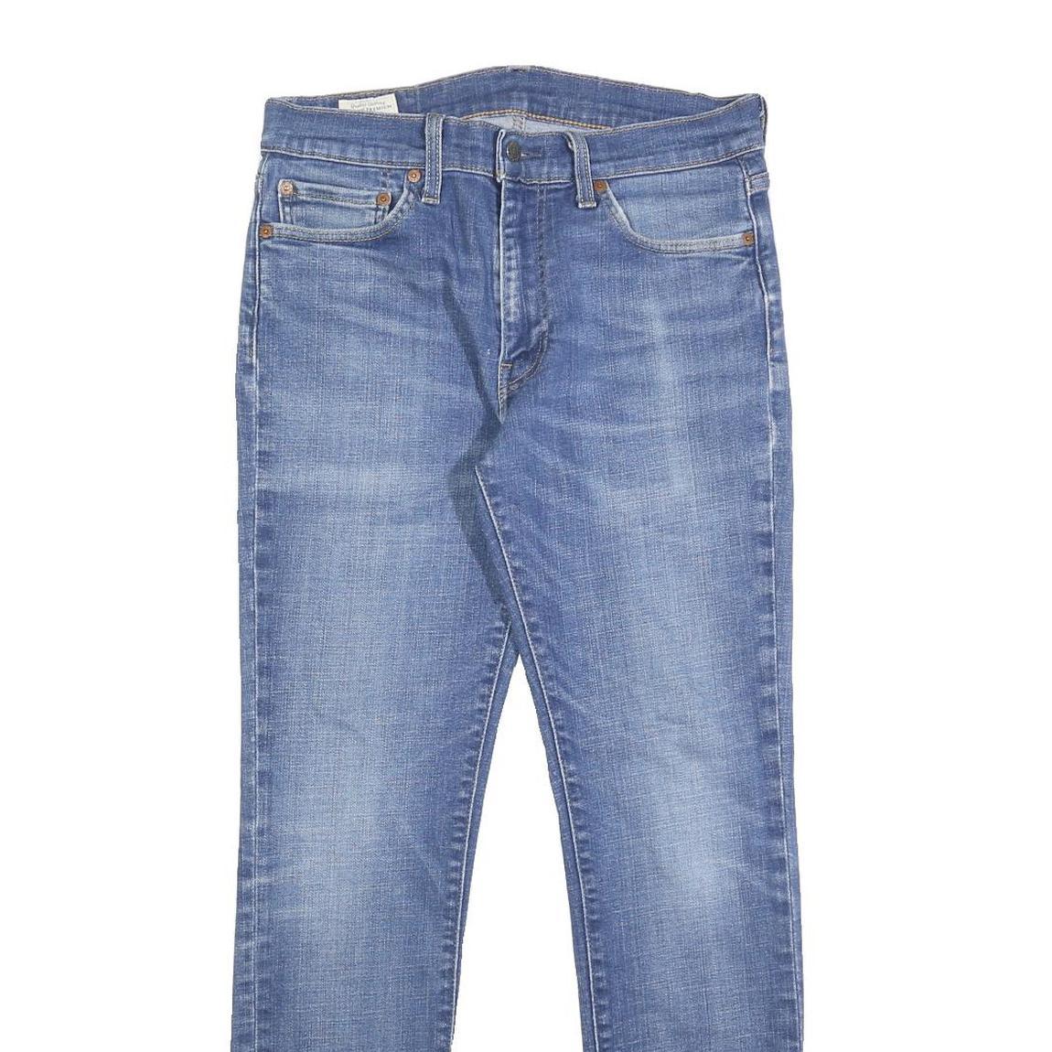 LEVI'S 511 Mens Jeans Blue Slim Skinny Denim Medium W30 L29 Stretch Zip