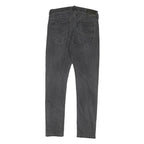 LEE Mens Slim Black Jeans Denim W28 L29 Classic Zip Pockets Comfort Style
