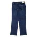 GUESS Mid Rise Womens Jeans Blue Regular Straight W30 L30