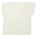 JULIETTA Womens Blouse Yellow High Neck M