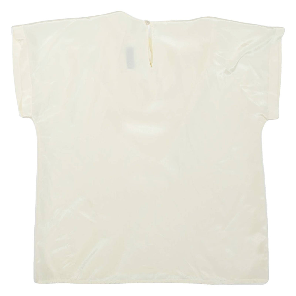 JULIETTA Womens Blouse Yellow High Neck M