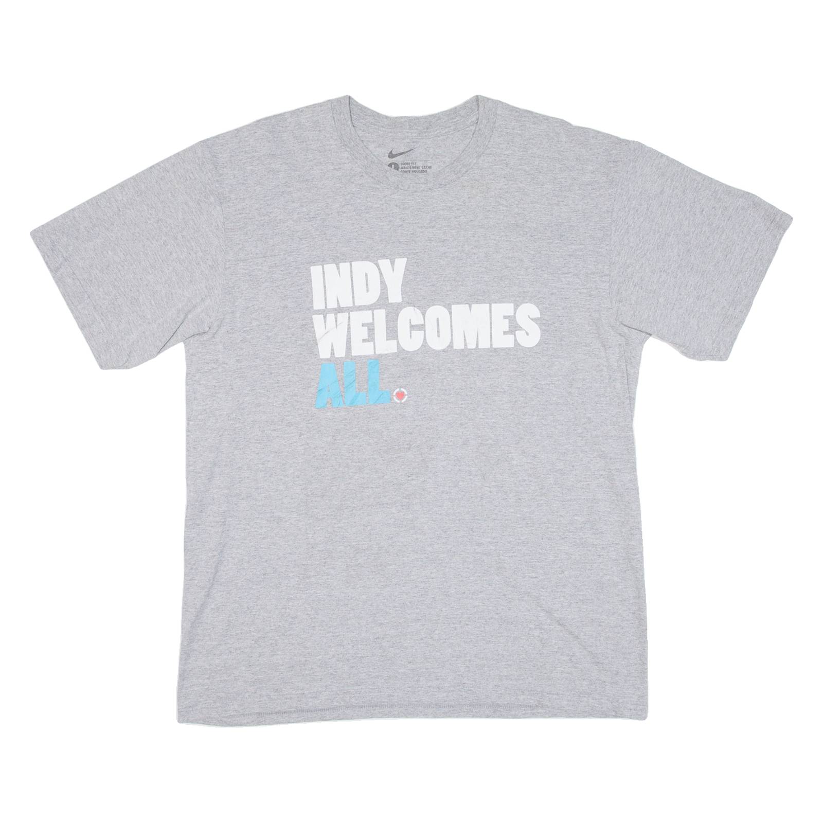 NIKE Indy Welcomes All Mens T-Shirt Grey L