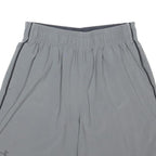 UNDER ARMOUR Mens Shorts Grey Sports Casual Polyester Blend M W28 Elastic