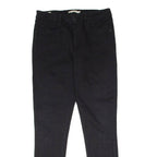 LEVI'S 721 High Rise BIG E Womens Trousers Black Regular Skinny W31 L30