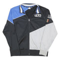 FILA Mens Black Blue & Grey Track Jacket XL Polyester Blend Zip Colourblock