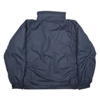 DICKIES Mens Navy Blue Workwear Jacket M Nylon Plain Zip Closure Classic Fit