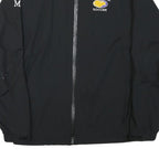 NIKE Mens Black Guerin Catholic Soccer Zip Jacket M Polyester Blend Sportswear