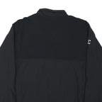 NIKE Mens Black Guerin Catholic Soccer Zip Jacket M Polyester Blend Sportswear