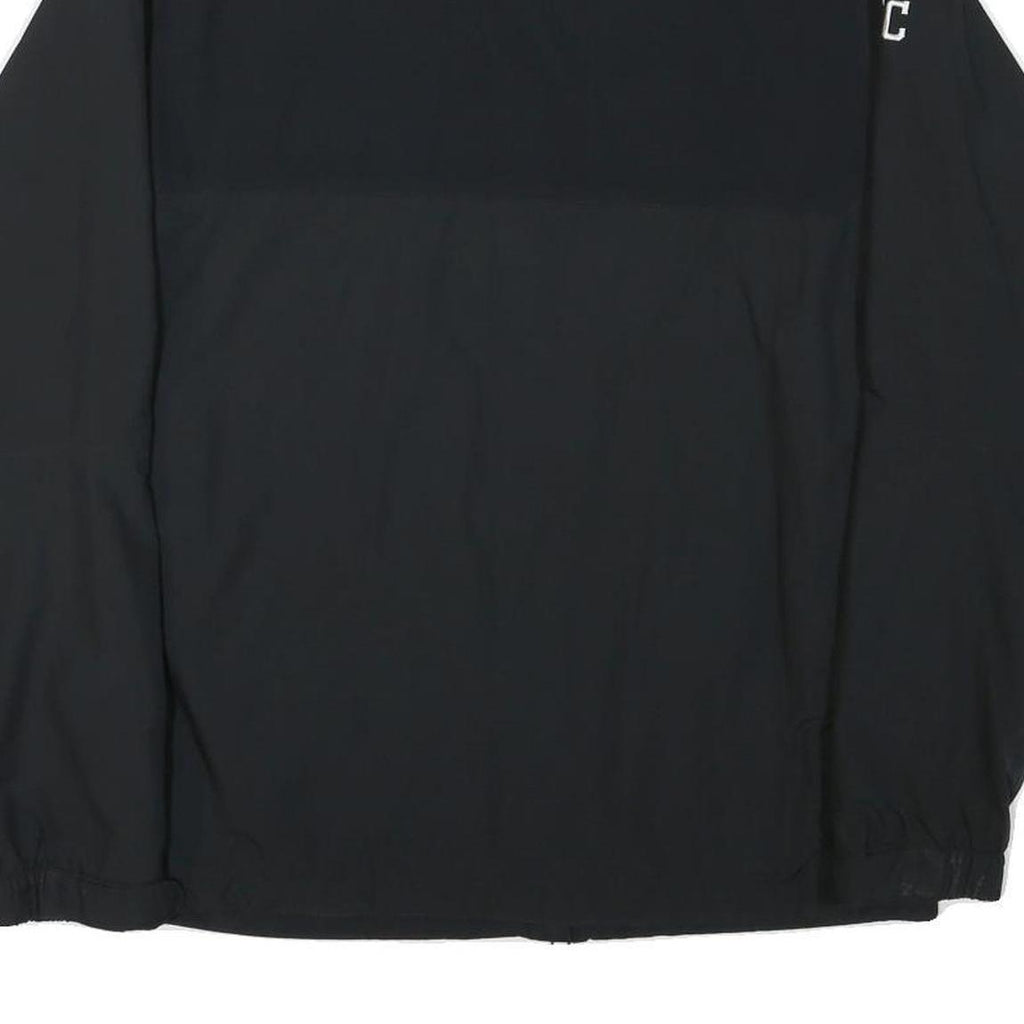 NIKE Mens Black Guerin Catholic Soccer Zip Jacket M Polyester Blend Sportswear