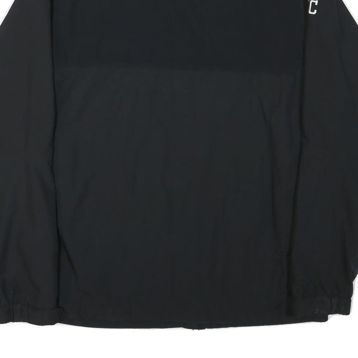 NIKE Mens Black Guerin Catholic Soccer Zip Jacket M Polyester Blend Sportswear