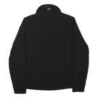 BERGHAUS Womens Black Polyester Blend Fleece Jacket UK 10 Outdoor Zip Up